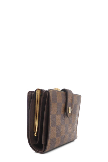 Damier Ebene Viennois Wallet Brown