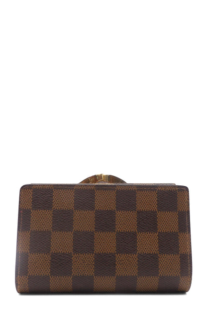 Damier Ebene Viennois Wallet Brown