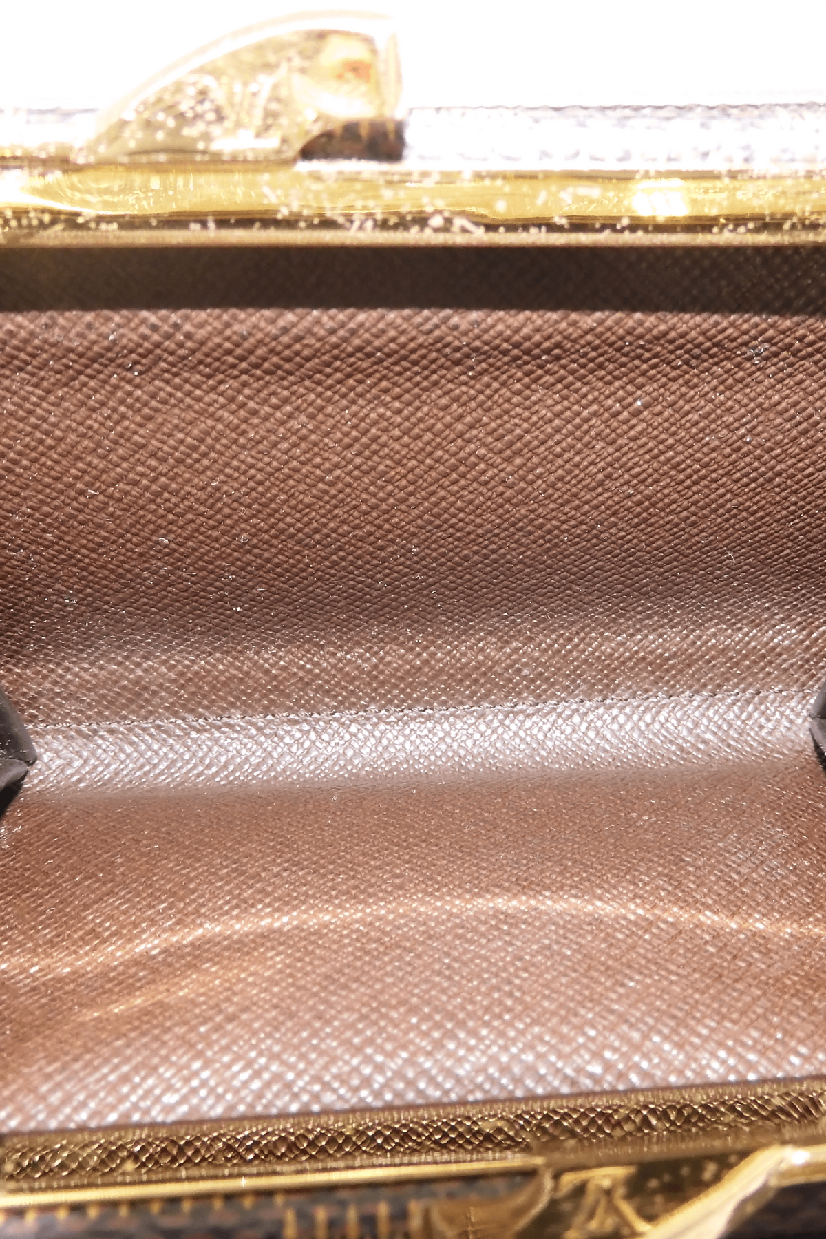 Damier Ebene Viennois Wallet Brown