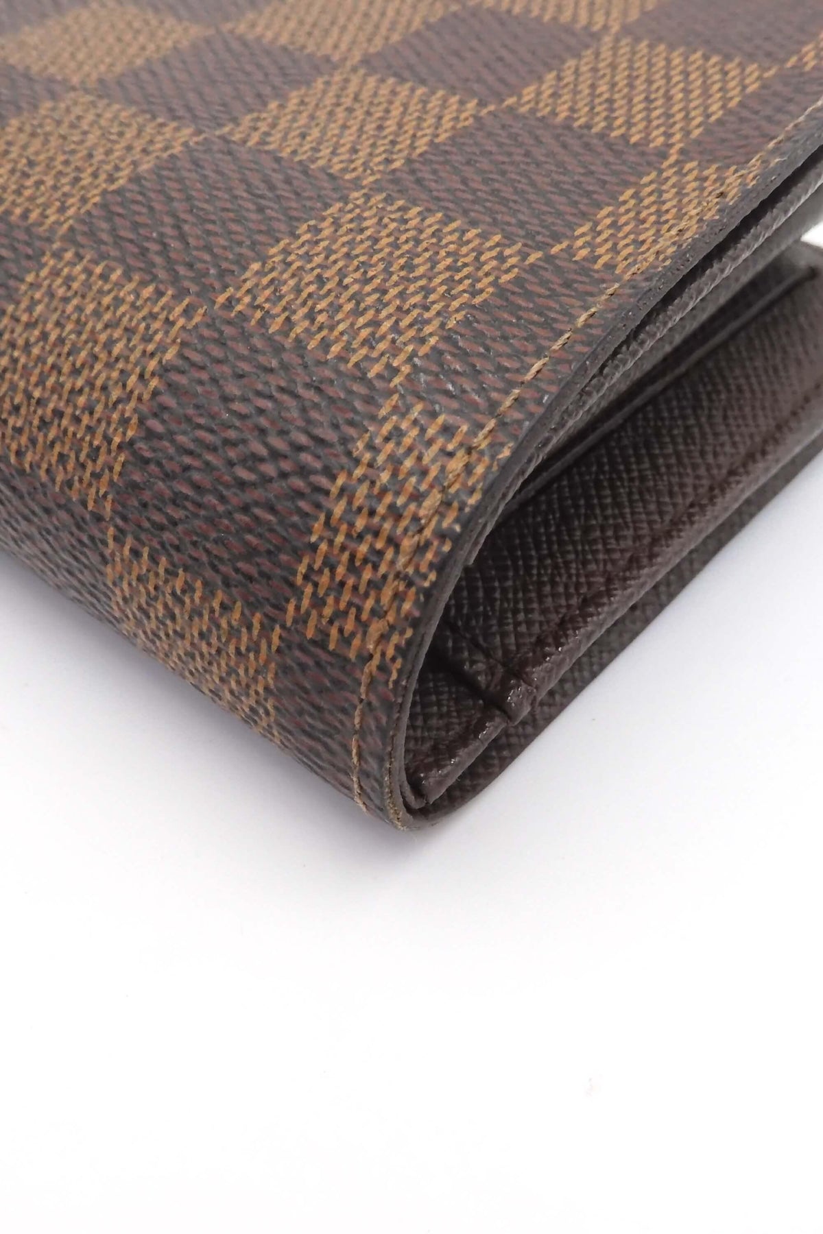 Damier Ebene Viennois Wallet Brown