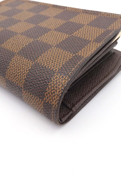 Damier Ebene Viennois Wallet Brown