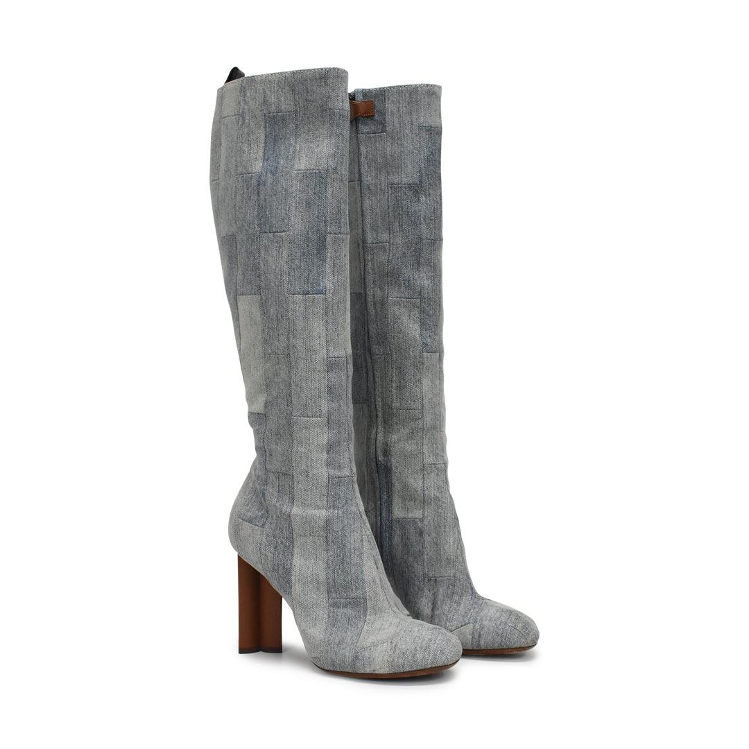 Louis Vuitton Denim Boots - Women's 39