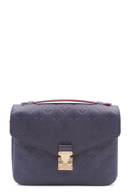 Empreinte Pochette Metis Marine Rouge