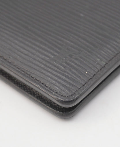 Epi Leather Wallet Black