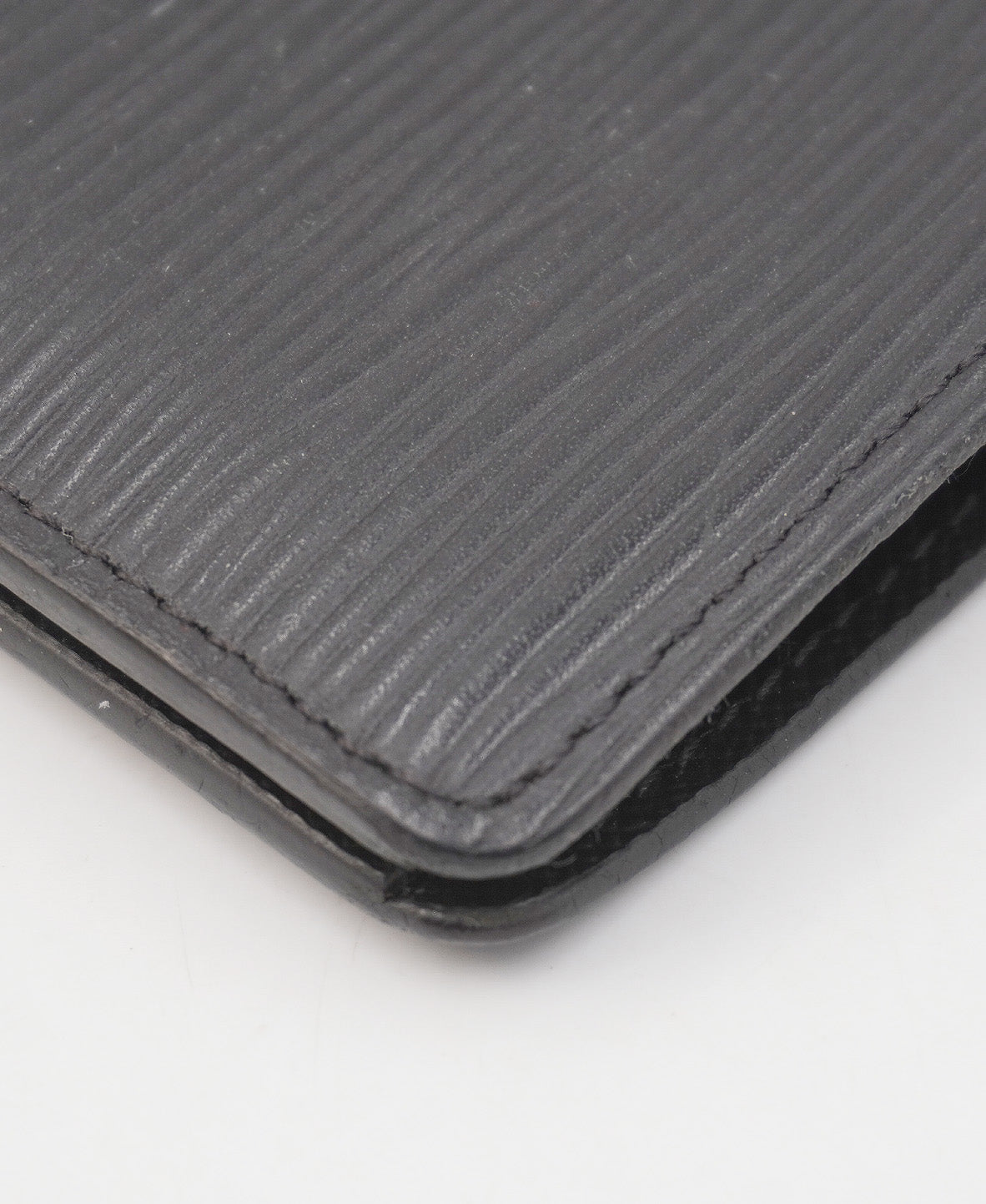 Epi Leather Wallet Black