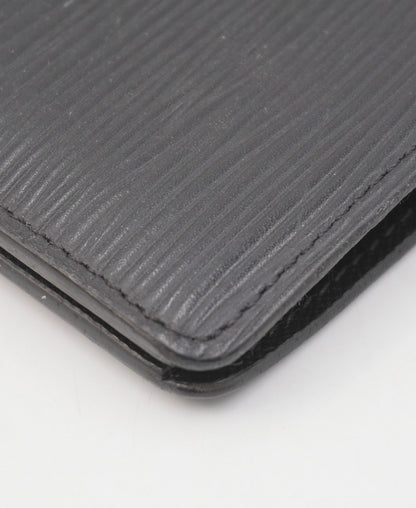 Epi Leather Wallet Black