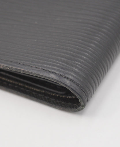 Epi Leather Wallet Black