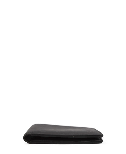 Epi Leather Wallet Black