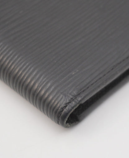 Epi Leather Wallet Black
