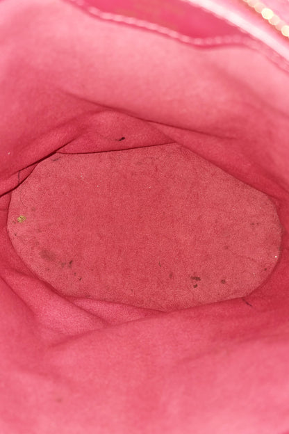Epi Petit Bucket Tote Red