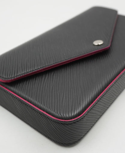 Epi Pochette Felicie Black