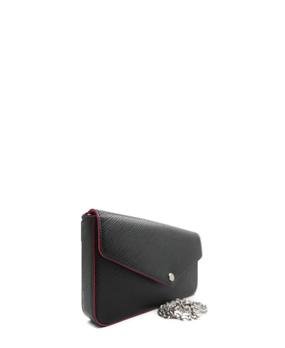 Epi Pochette Felicie Black