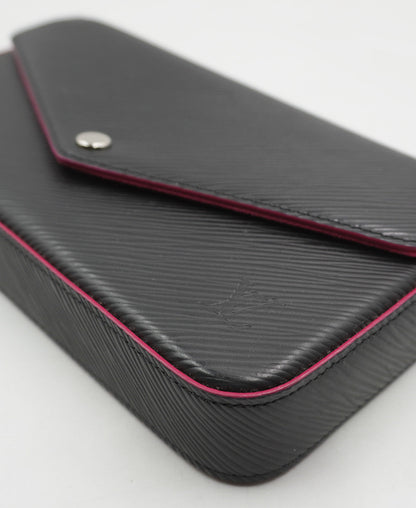 Epi Pochette Felicie Black