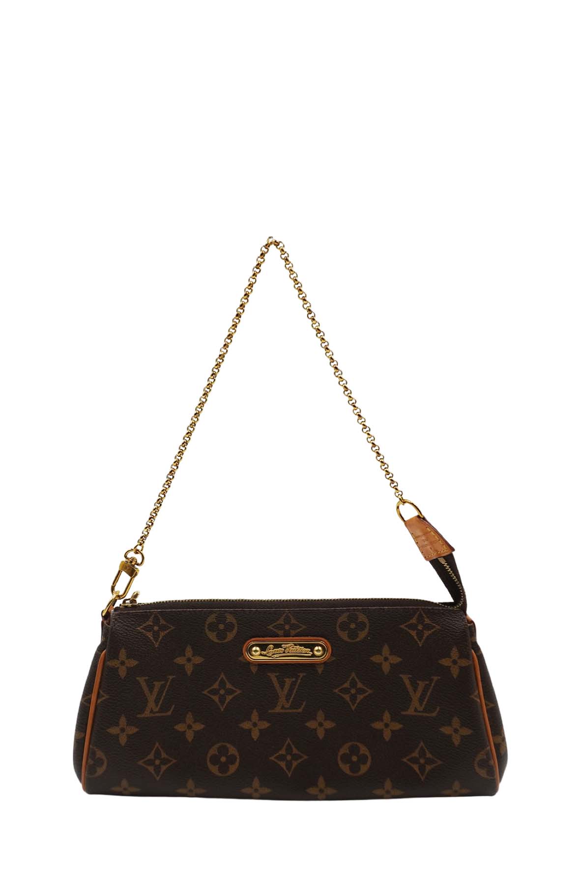 Eva Pochette Clutch Monogram with Strap Multicolor
