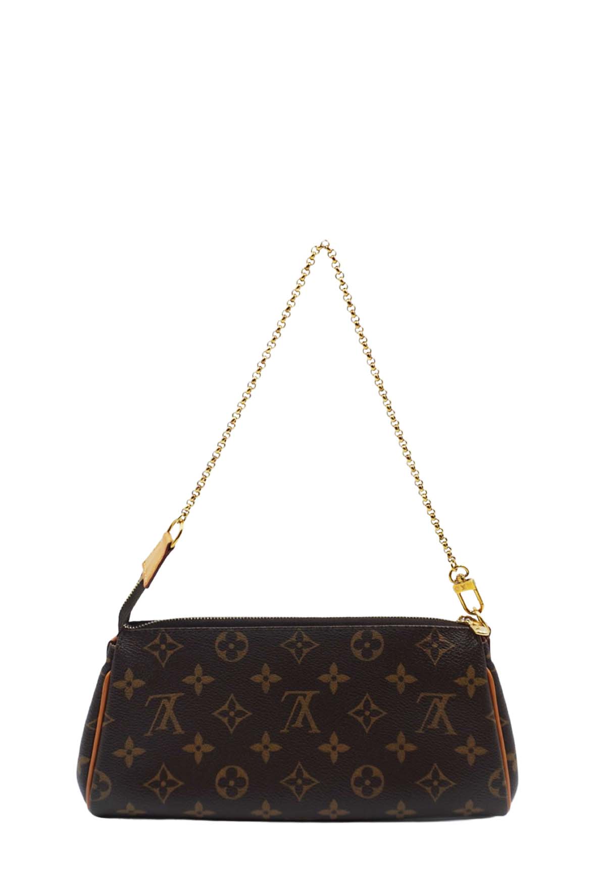 Eva Pochette Clutch Monogram with Strap Multicolor