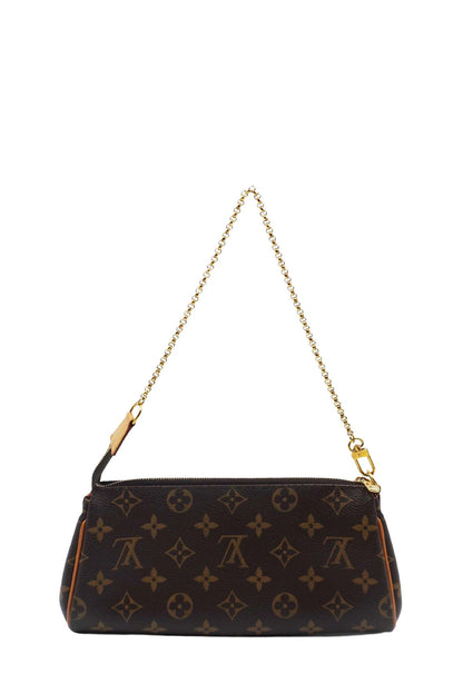 Eva Pochette Clutch Monogram with Strap Multicolor
