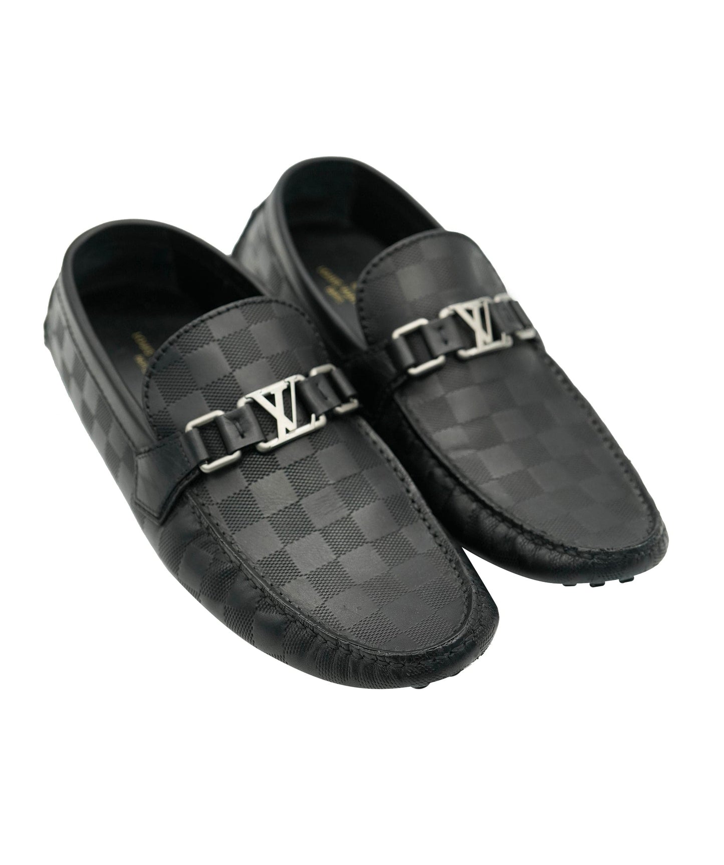 Louis Vuitton Black LV Loafers  ALC1771