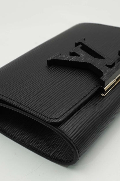 Louise PM Epi Leather Noir Black