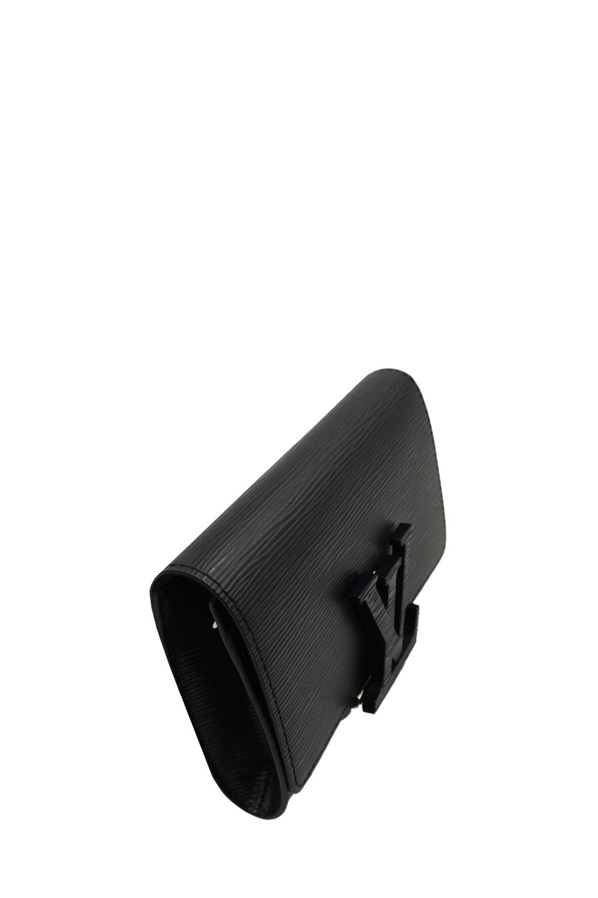 Louise PM Epi Leather Noir Black