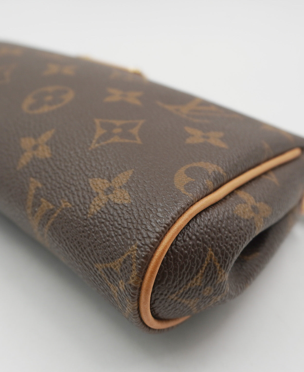 LV Monogram Eva Pochette Vintage Brown