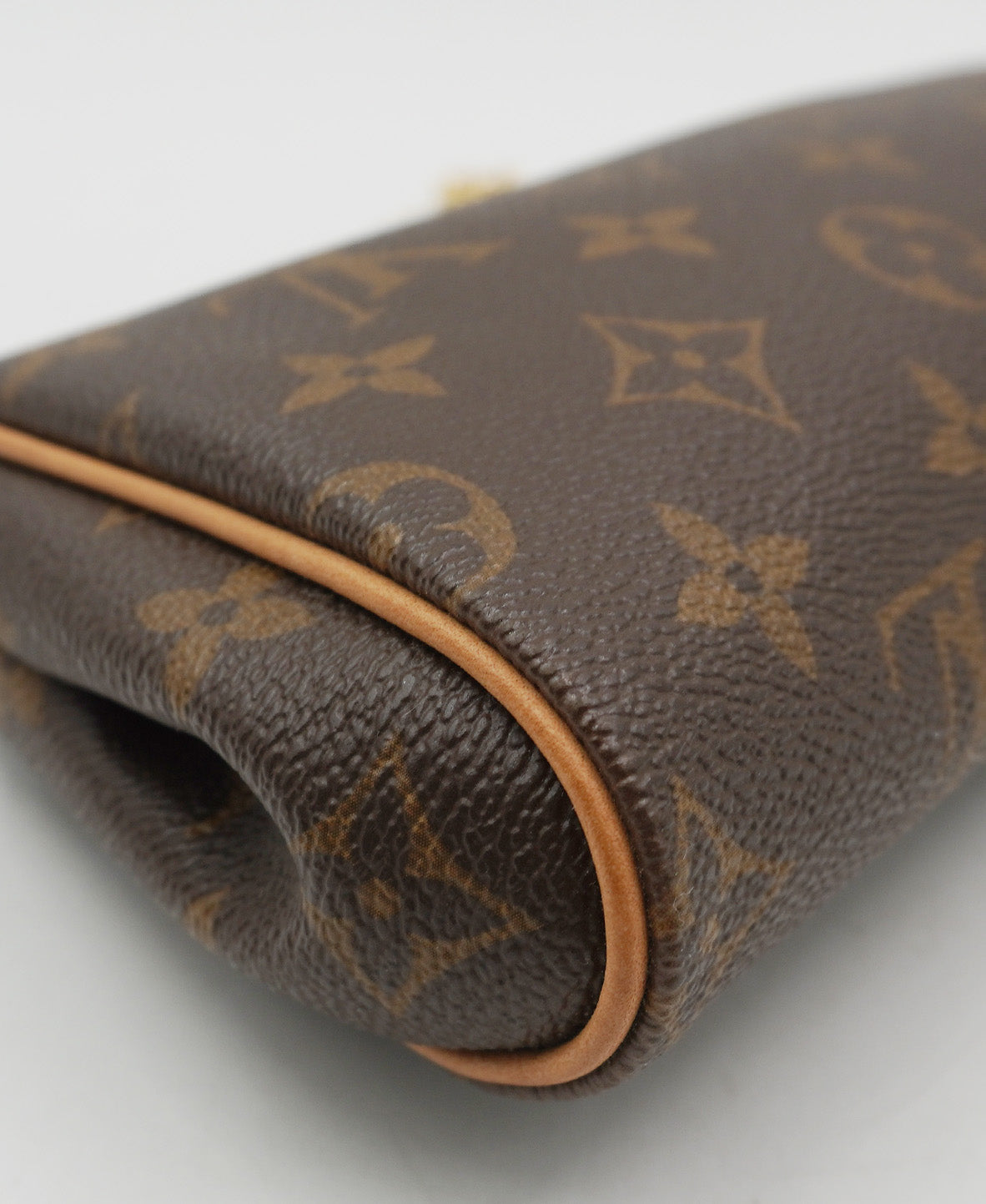 LV Monogram Eva Pochette Vintage Brown