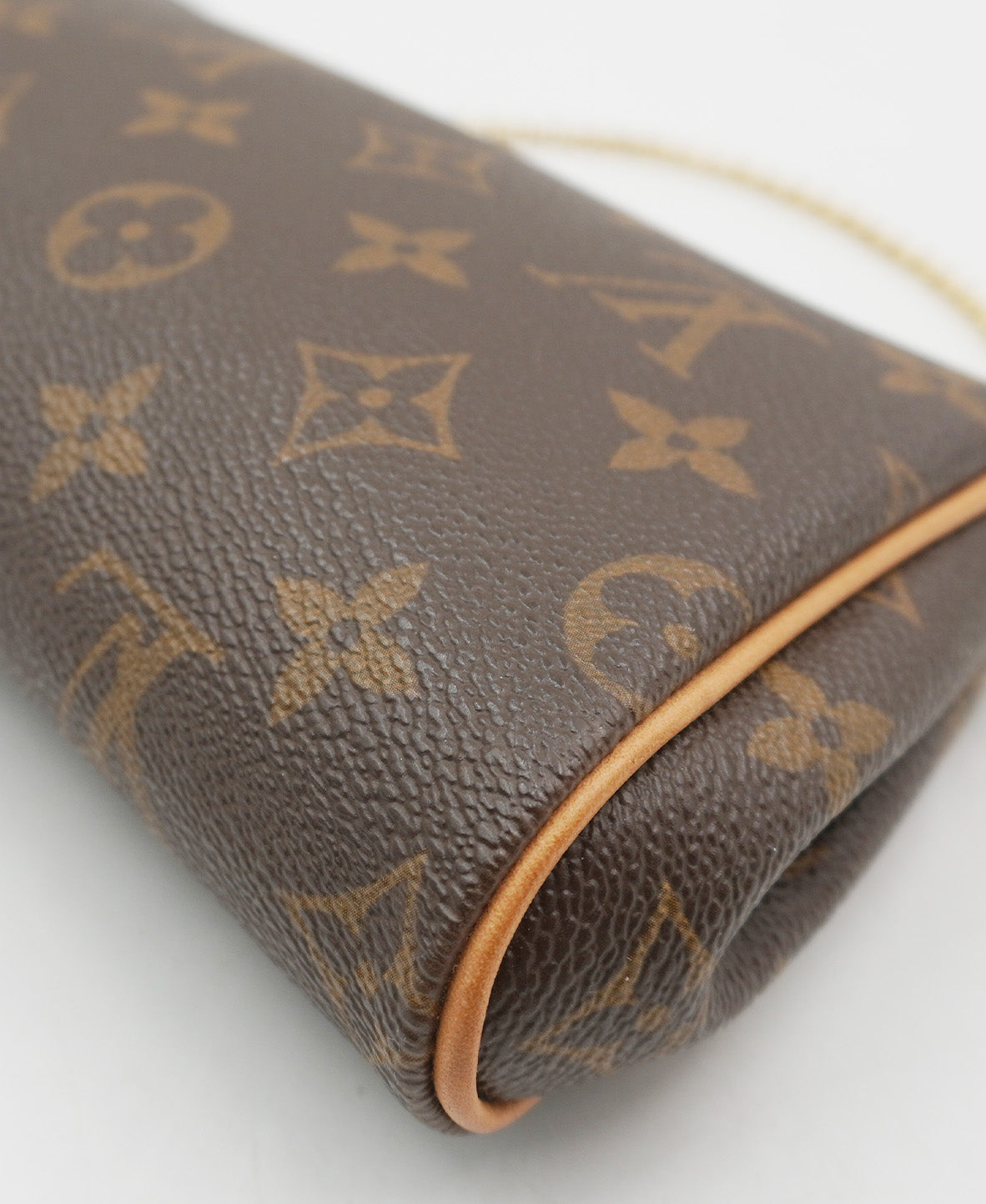 LV Monogram Eva Pochette Vintage Brown