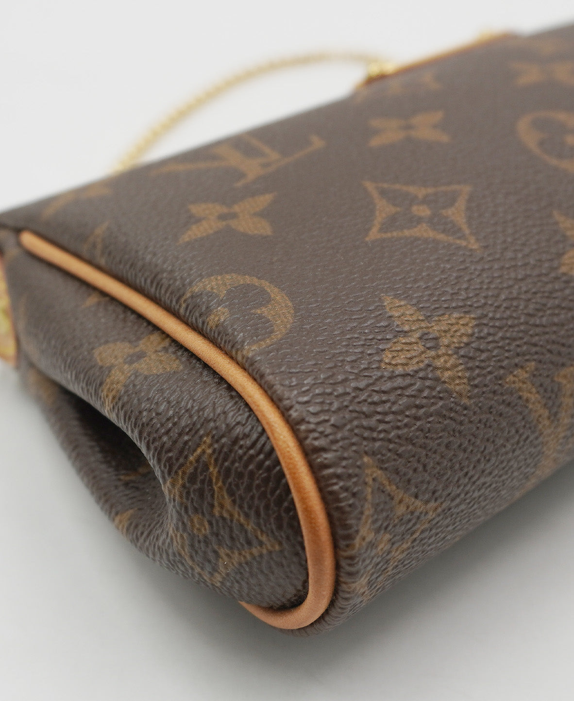 LV Monogram Eva Pochette Vintage Brown