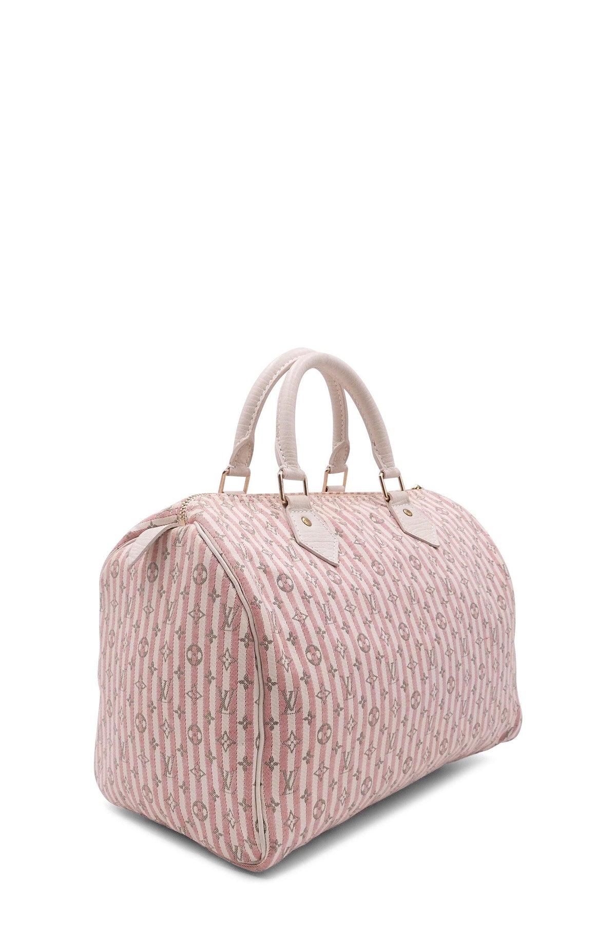 Mini Lin Croisette Speedy 30 Pink Off-White
