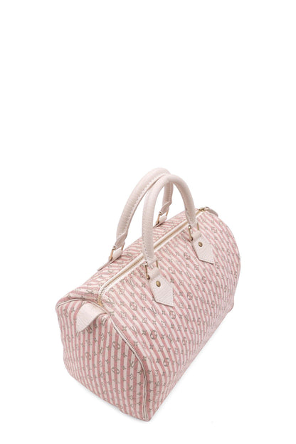 Mini Lin Croisette Speedy 30 Pink Off-White