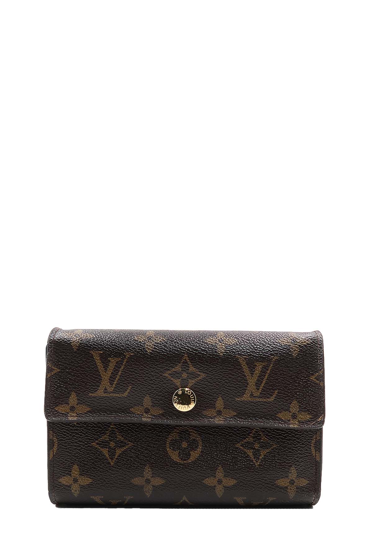 Monogram Alexandra Wallet Brown