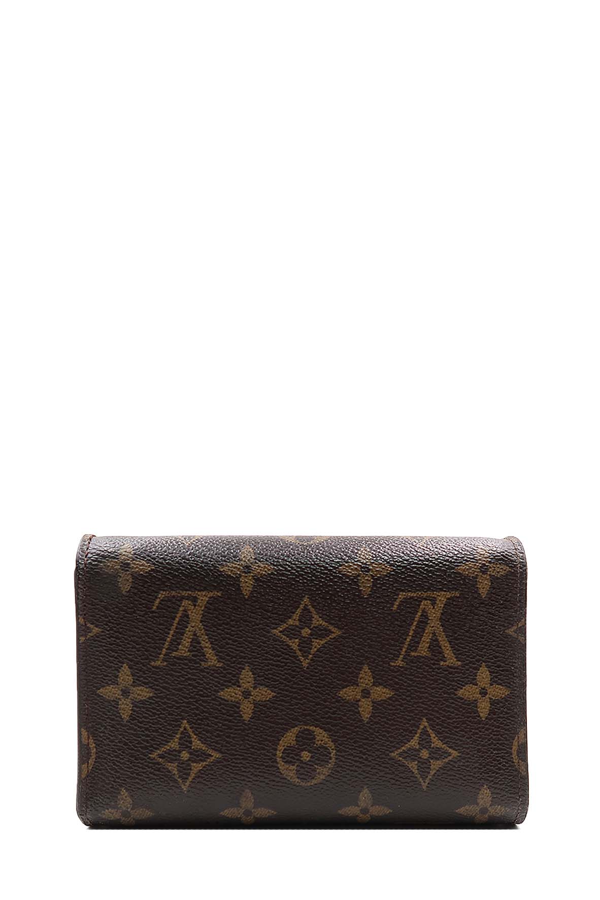 Monogram Alexandra Wallet Brown