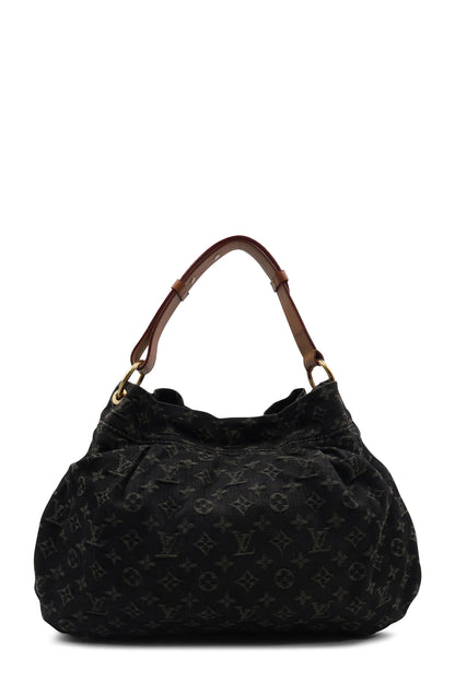Monogram Denim Daily PM Black