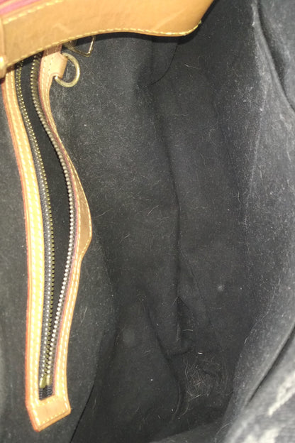 Monogram Denim Daily PM Black