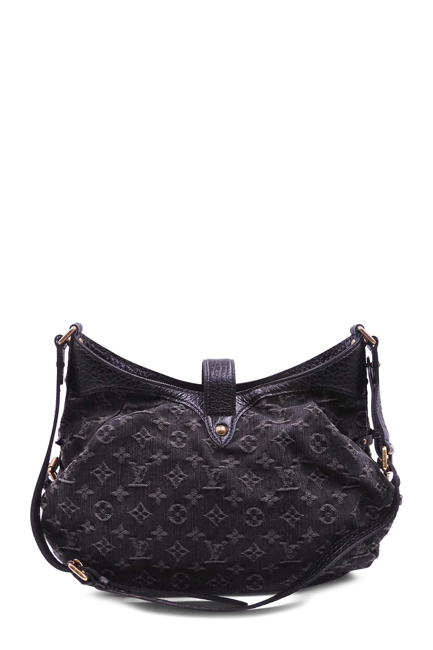 Monogram Denim XS Bag Black