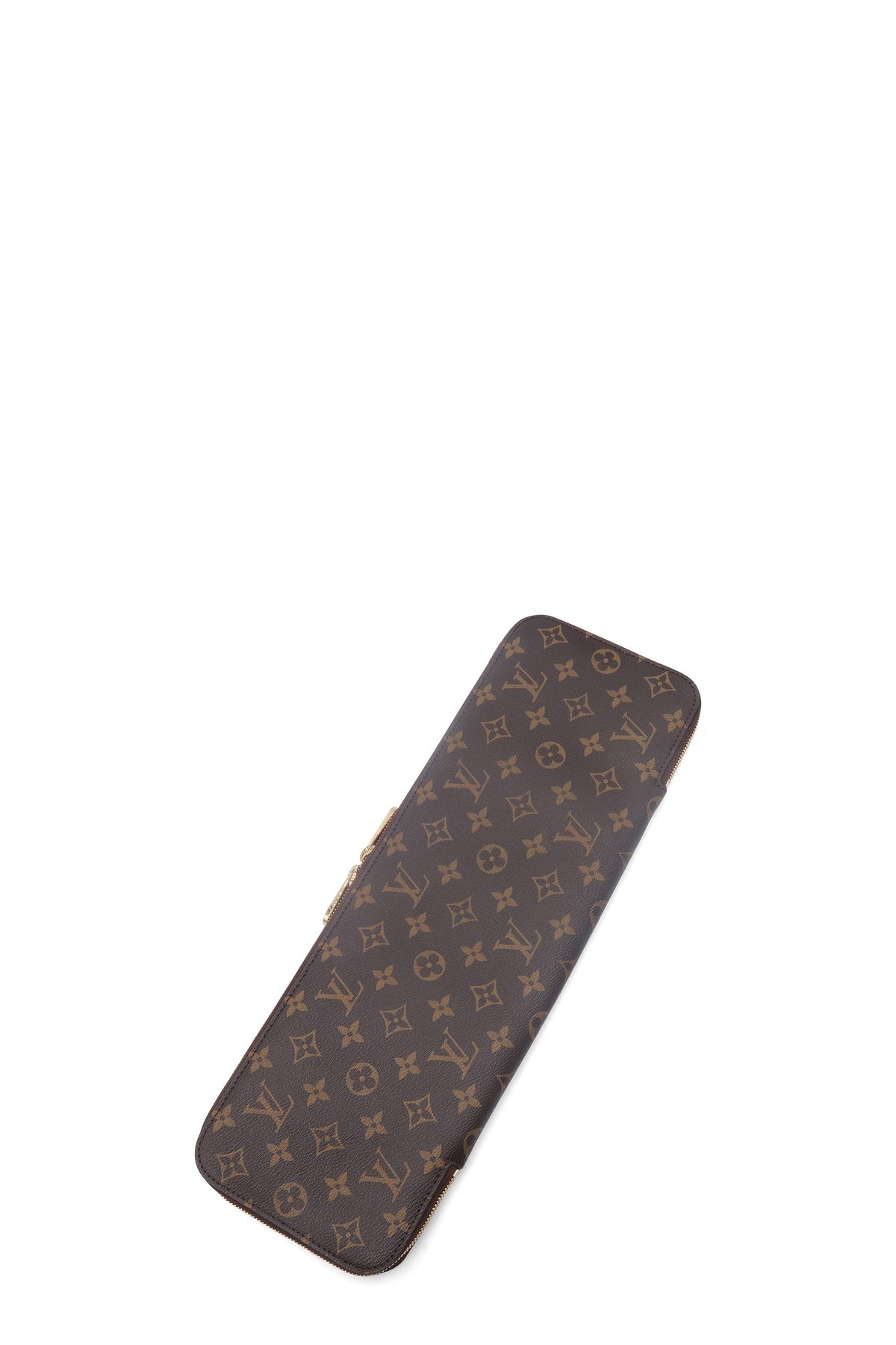 Monogram Etui 5 Cravates Tie Case Brown