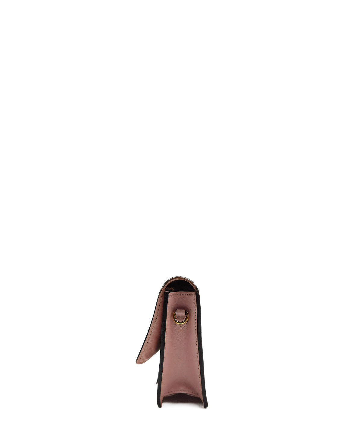 Monogram Flore Wallet on Chain Pink, Multicolor