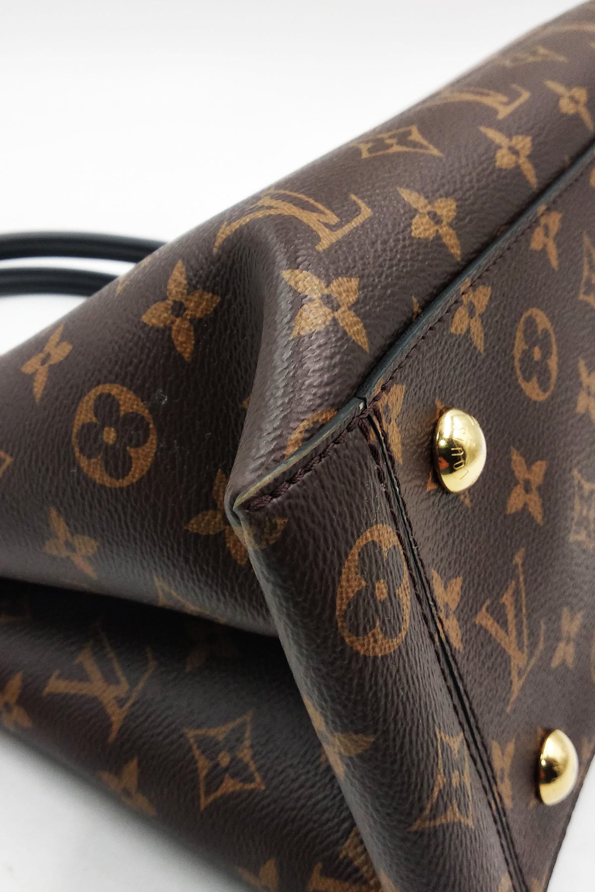 Monogram Flower Tote Brown