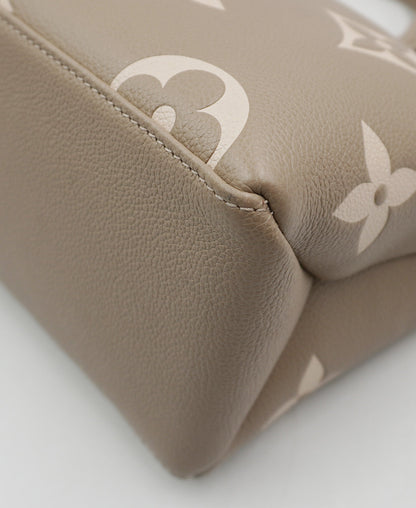 Monogram Giant Empreinte Petit Palais Taupe