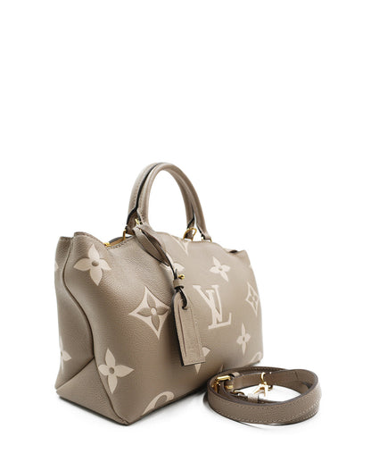 Monogram Giant Empreinte Petit Palais Taupe