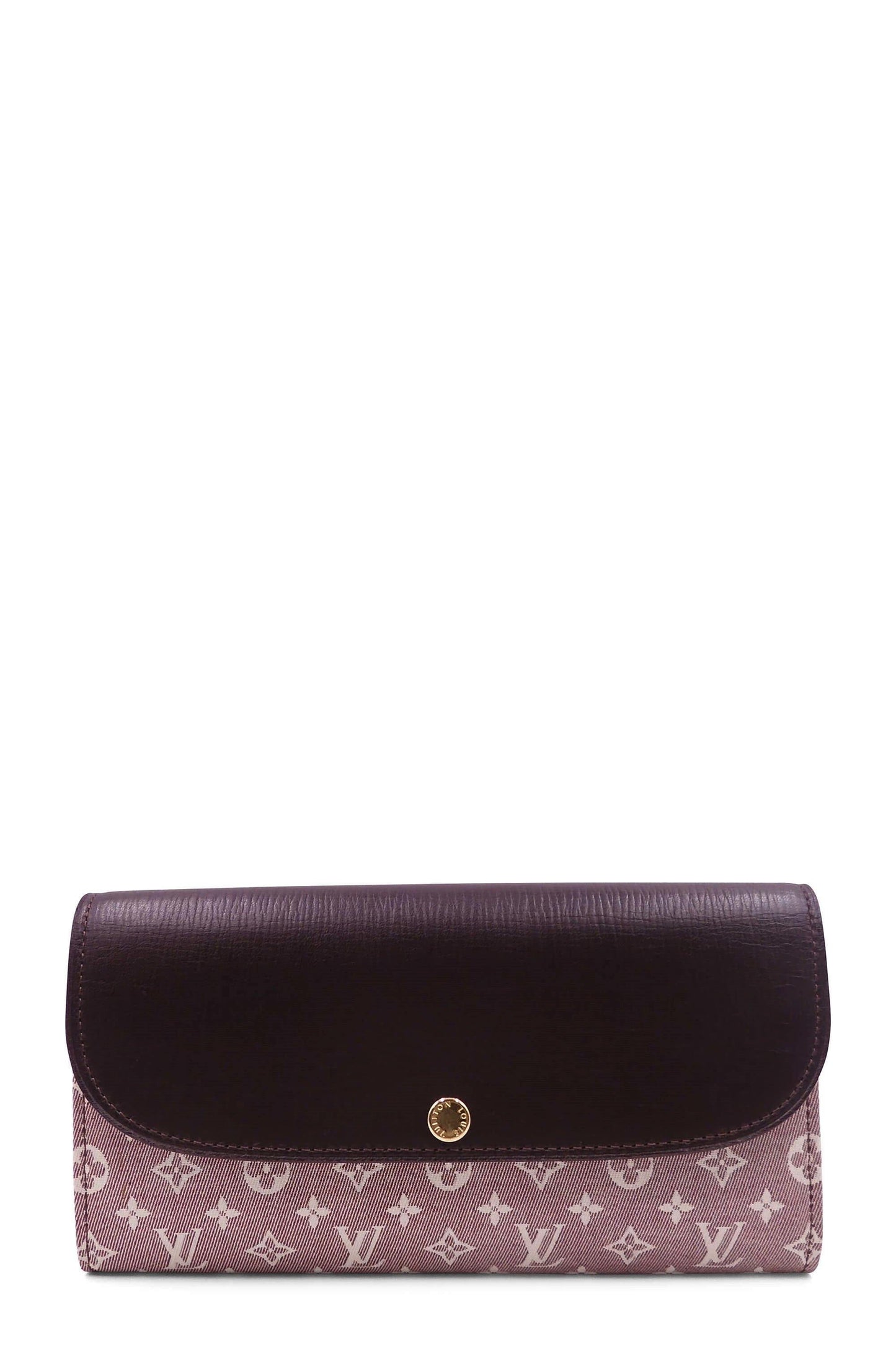 Monogram Idylle Sarah Wallet Pink Maroon