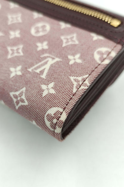 Monogram Idylle Sarah Wallet Pink Maroon