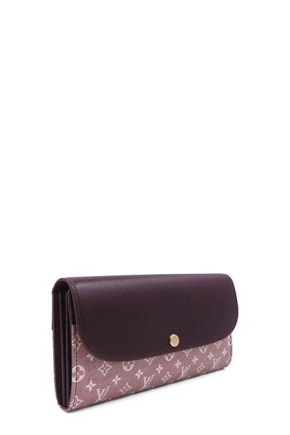 Monogram Idylle Sarah Wallet Pink Maroon