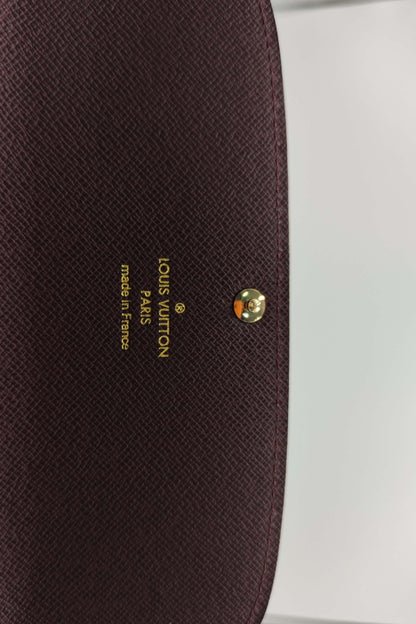Monogram Idylle Sarah Wallet Pink Maroon