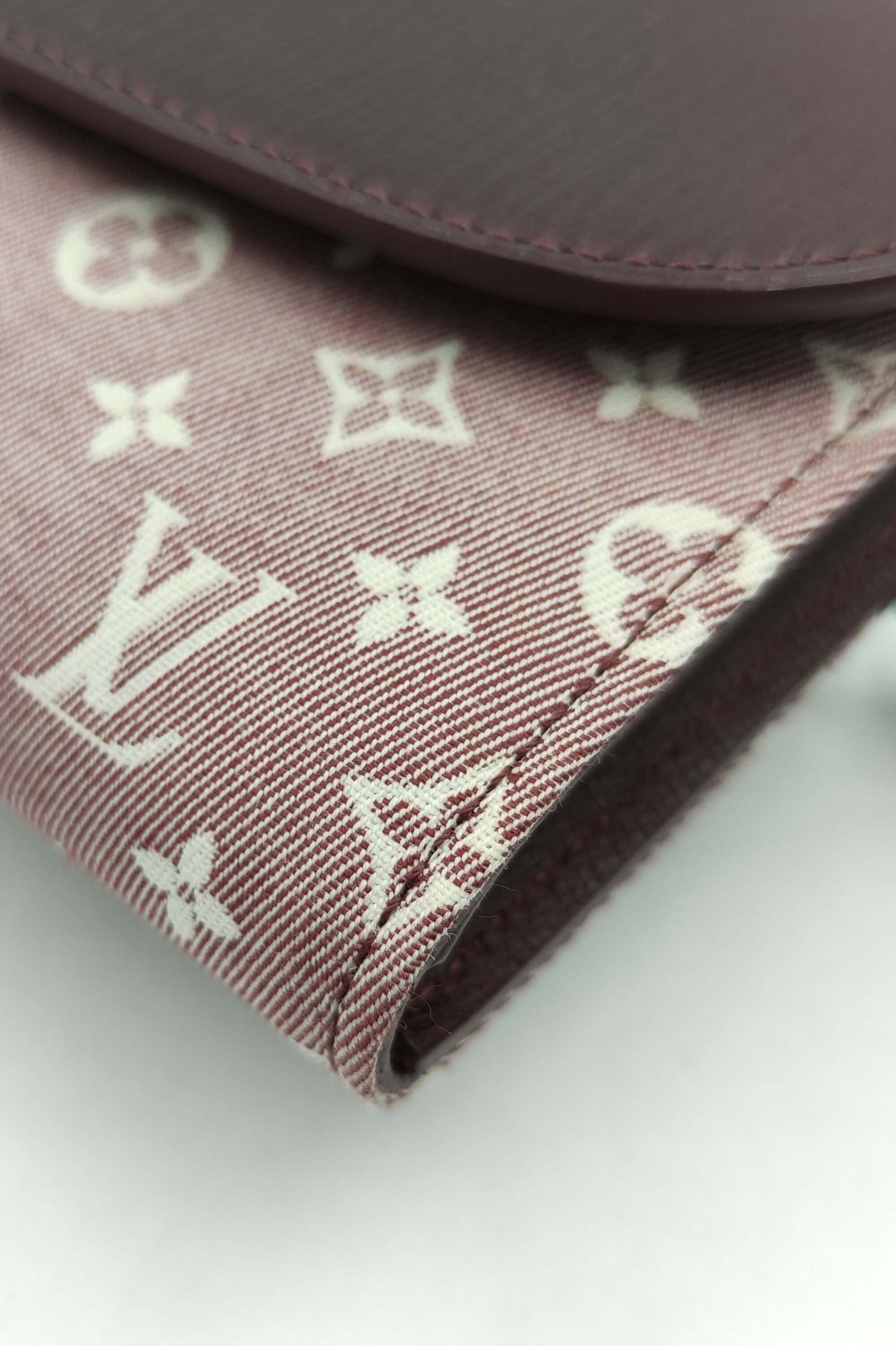 Monogram Idylle Sarah Wallet Pink Maroon