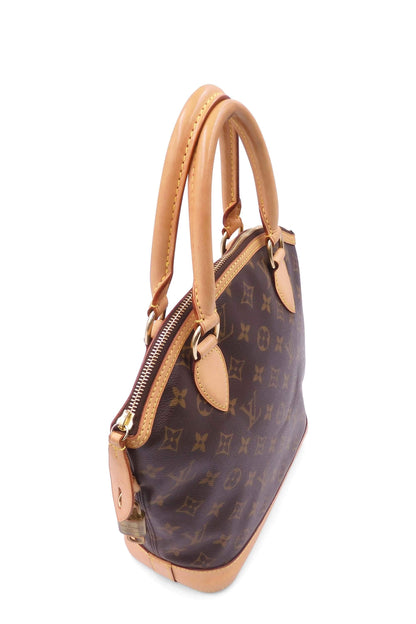 Monogram Lockit Vertical Brown