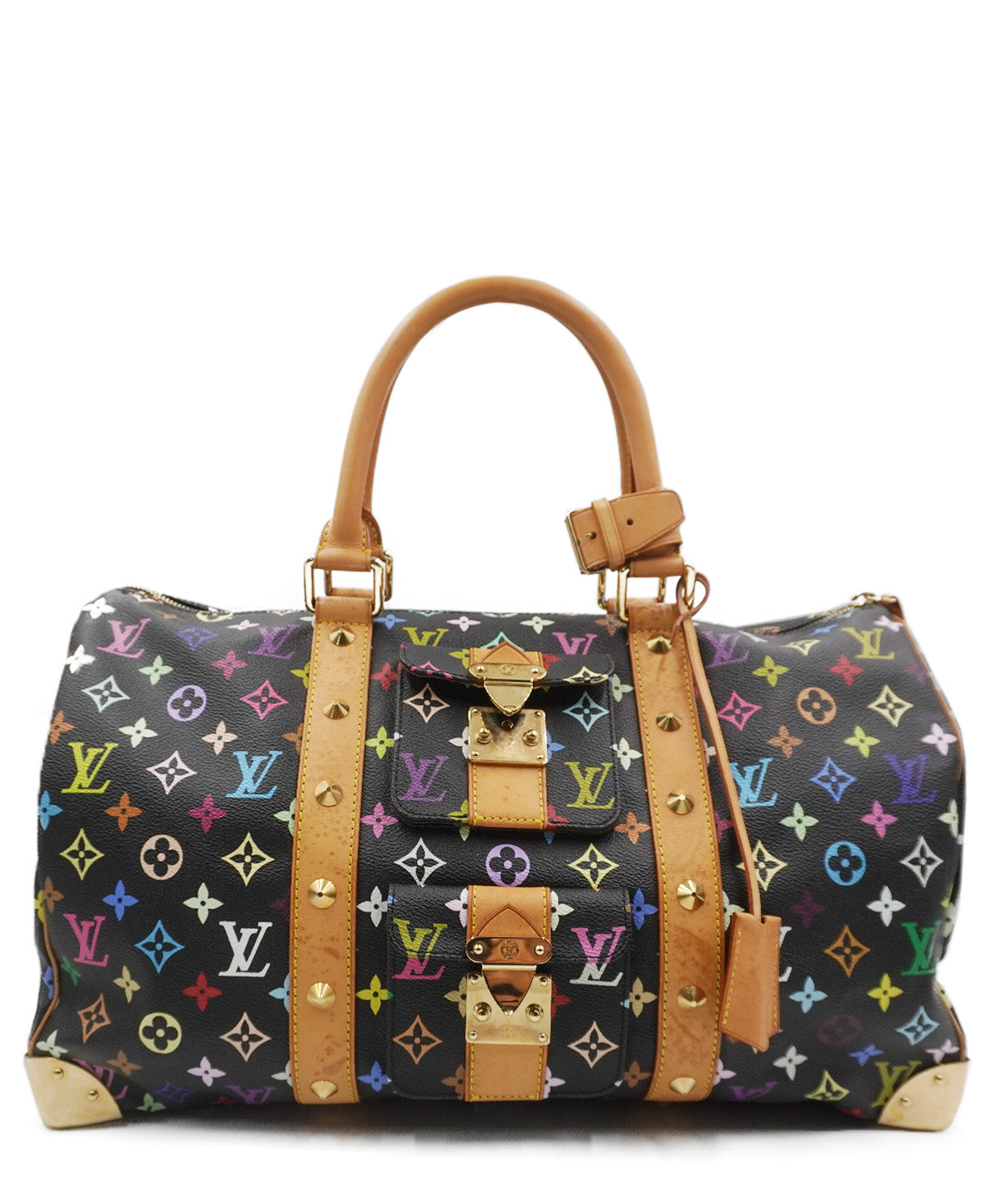 Monogram Multicolore Keepall 45 Black