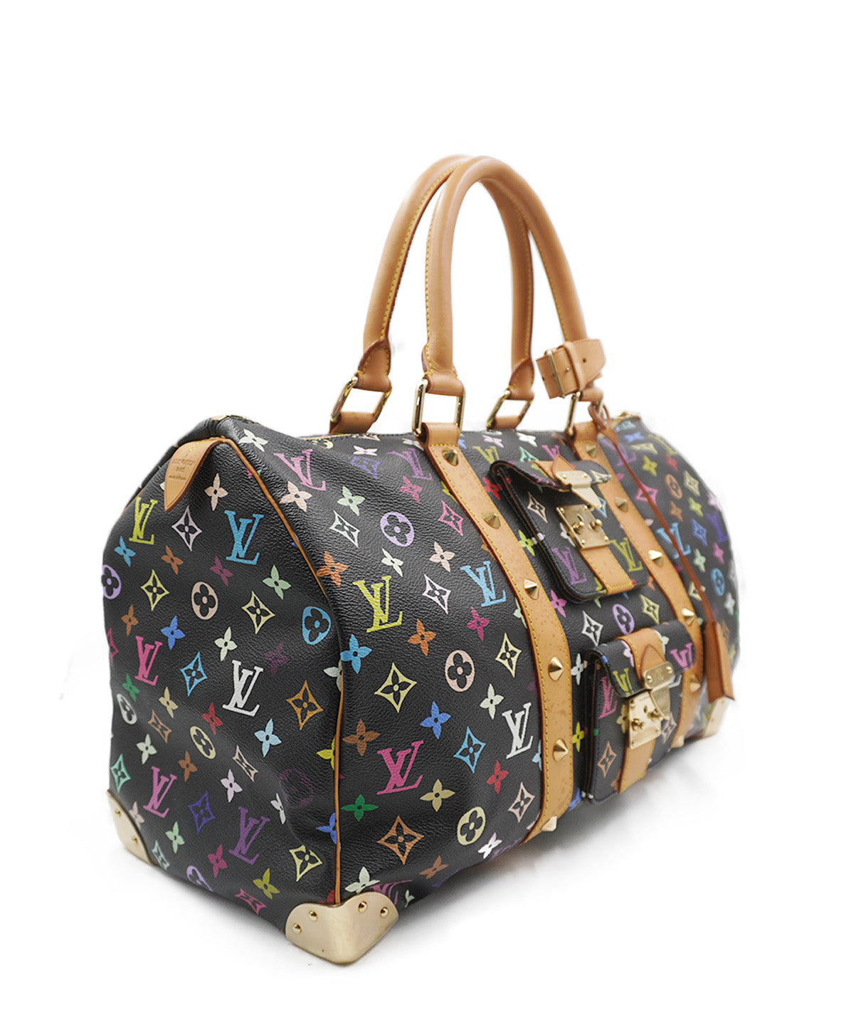 Monogram Multicolore Keepall 45 Black