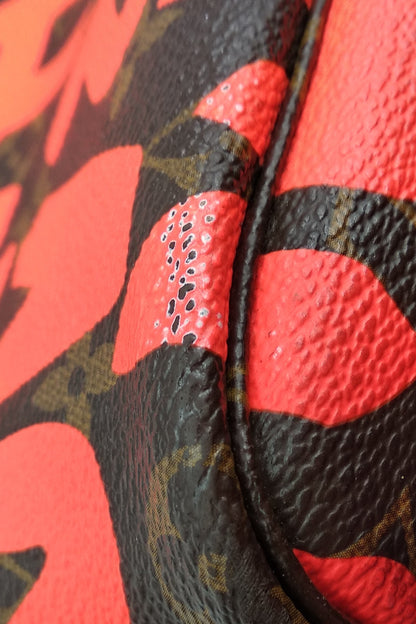 Monogram Neverfull Graffiti GM Brown Orange