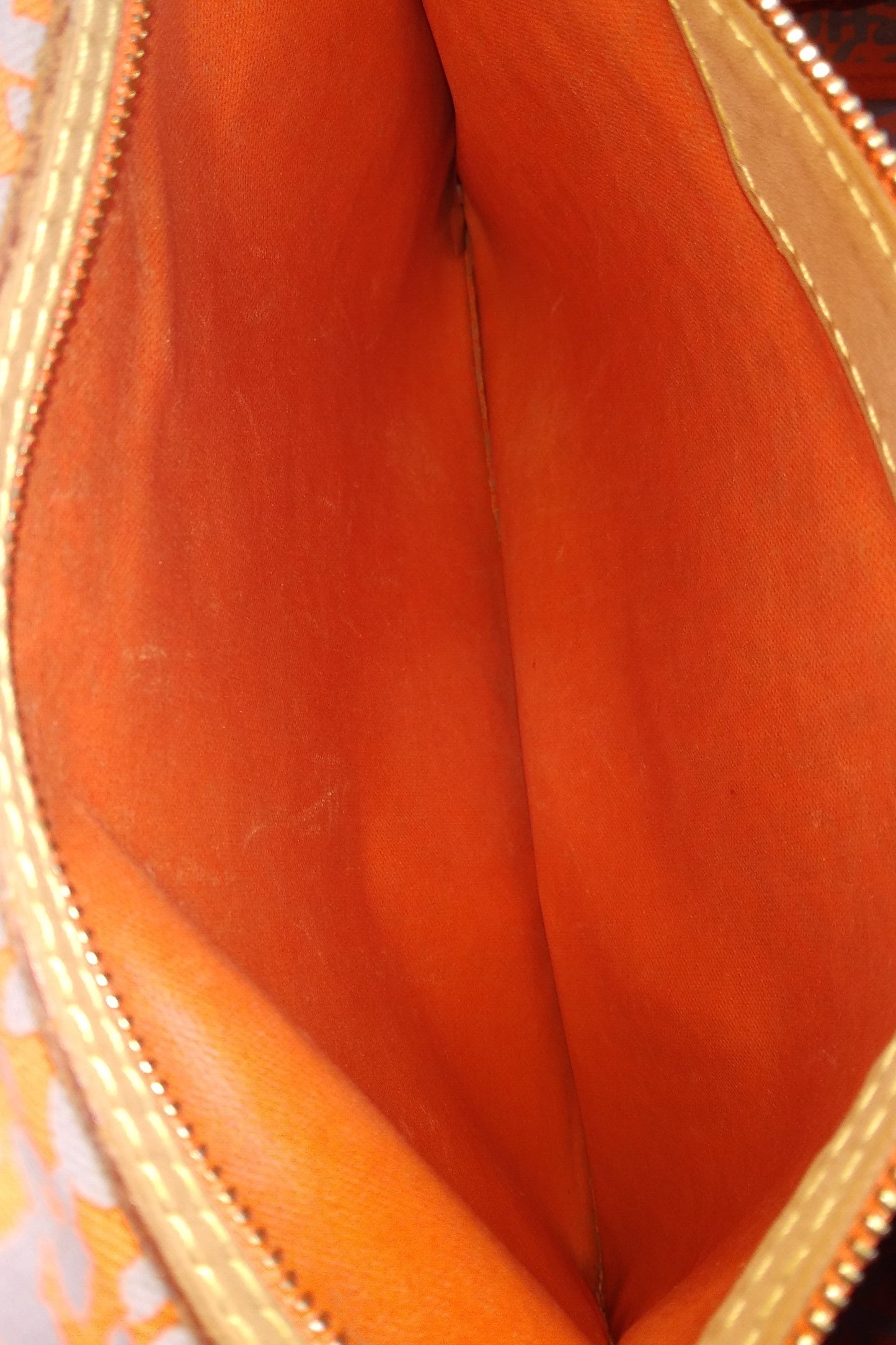 Monogram Neverfull Graffiti GM Brown Orange