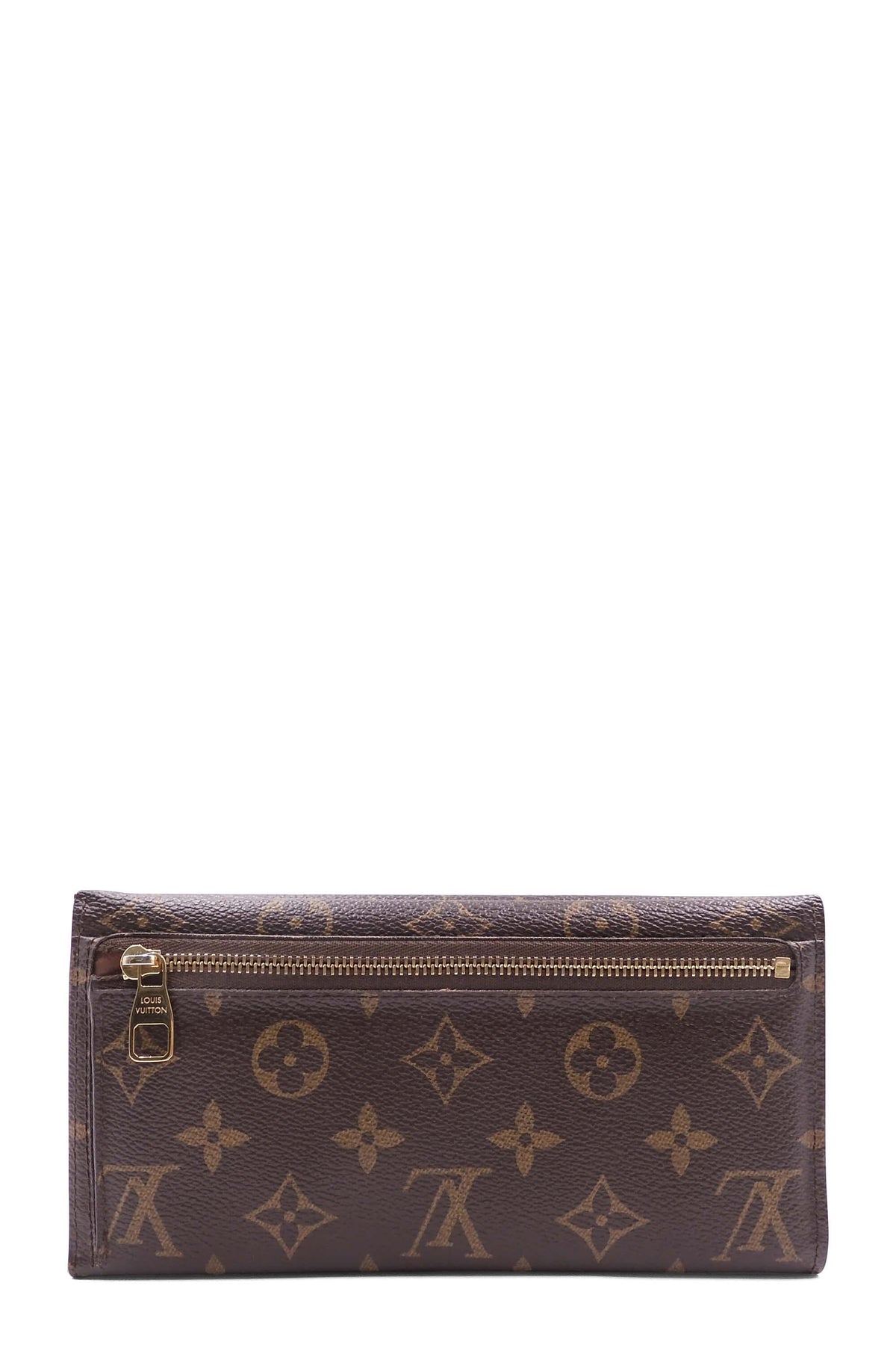 Monogram Origami Long Wallet Brown